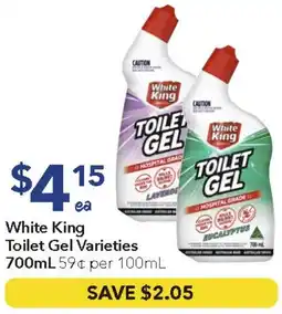 Ritchies White King Toilet Gel Varieties offer