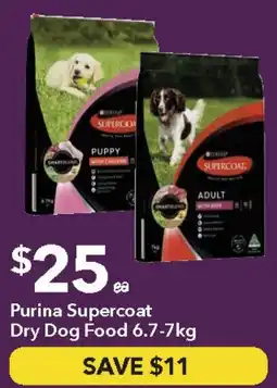 Ritchies Purina Supercoat Dry Dog Food offer