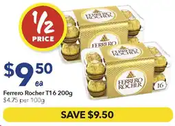 Ritchies Ferrero Rocher T16 offer