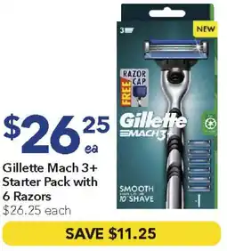 Ritchies Gillette Mach 3+ Starter offer