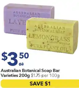 Ritchies Australian Botanical Soap Bar offer