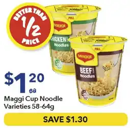 Ritchies Maggi Cup Noodle offer