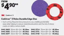 Blackwoods Cubitron™ 3 Roloc Durable Edge Disc offer