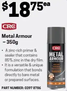 Blackwoods Metal METAL ARMOUR offer