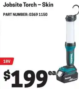 Blackwoods Jobsite Torch offer