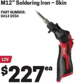 Blackwoods Milwaukee M12™ Soldering Iron offer