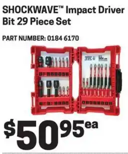 Blackwoods Milwaukee SHOCKWAVE™ Impact Driver Bit offer