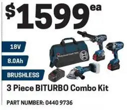 Blackwoods Bosch BITURBO Combo Kit offer