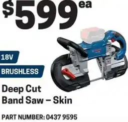 Blackwoods Bosch Deep Cut Band Saw offer