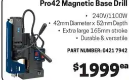 Blackwoods Pro42 Magnetic Base Drill offer