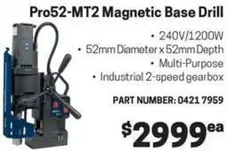 Blackwoods Pro52-MT2 Magnetic Base Drill offer