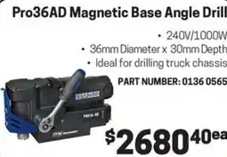 Blackwoods Pro36AD Magnetic Base Angle Drill offer