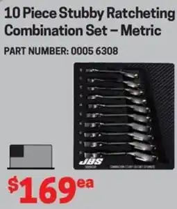 Blackwoods Stubby Ratcheting Combination Set offer