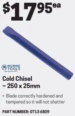 Blackwoods Cold Chisel offer