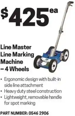 Blackwoods Line Master Line Marking Machine offer
