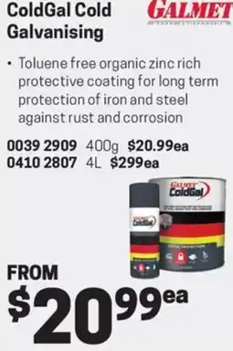 Blackwoods ColdGal Cold Galvanising offer