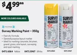 Blackwoods Survey Marking Paint offer