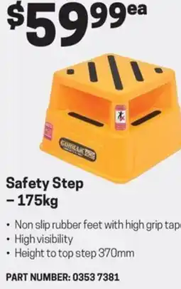 Blackwoods Safety Step offer