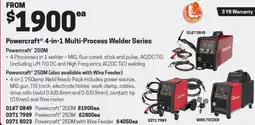 Blackwoods Powercraft® 4-in-1 Multi-Process Welder Series Powercraft 200M offer