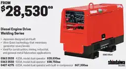 Blackwoods Diesel Engine Drive Welding Series offer