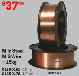 Blackwoods Mild Steel MIG Wire offer