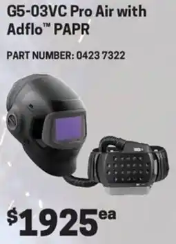 Blackwoods G5-03VC Pro Air with Adflo™ PAPR offer