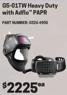 Blackwoods G5-01TW Heavy Duty with Adflo™ PAPR offer