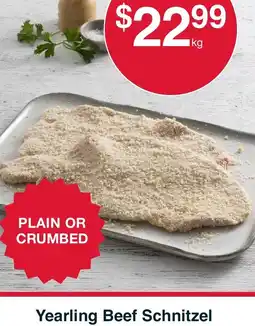 Australian Butchers Yearling Beef Schnitzel offer