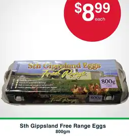 Australian Butchers Sth Gippsland Free Range Eggs offer