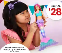Toymate Barbie Dreamtopia Twinkle Lights Mermaid offer