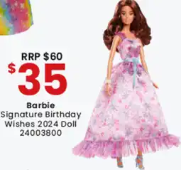Toymate Barbie Signature Birthday Wishes 2024 Doll offer