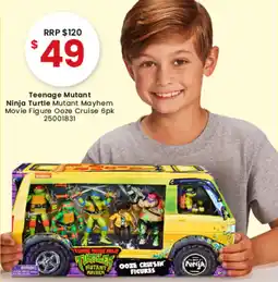 Toymate Teenage Mutant Ninja Turtle Mutant Mayhem Movie Figure Ooze Cruise offer