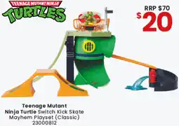 Toymate Teenage Mutant Ninja Turtle Switch Kick Skate Mayhem Playset offer