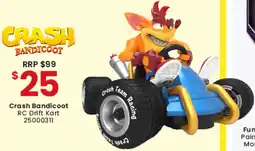 Toymate Crash Bandicoot RC Drift Kart offer