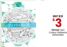 Toymate Hinkler Zen Colour Patterns offer