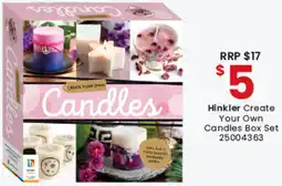 Toymate Hinkler Create Your Own Candles Box Set offer
