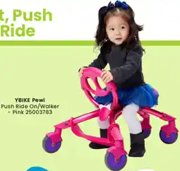 Toymate YBIKE Pewi Push Ride On/Walker offer