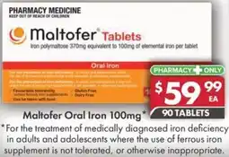 Pharmacy4Less Maltofer Oral Iron offer