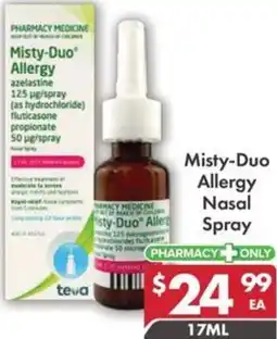 Pharmacy4Less Misty-Duo Allergy Nasal Spray offer