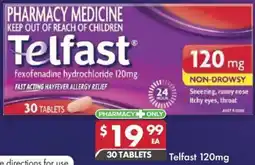 Pharmacy4Less Telfast fexofenadine hydrochloride offer