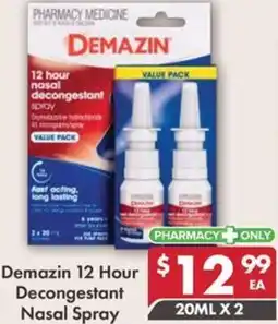 Pharmacy4Less Demazin Decongestant Nasal Spray offer