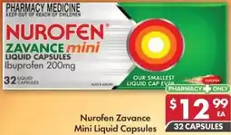 Pharmacy4Less Nurofen Zavance Mini Liquid Capsules offer