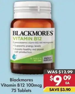 Pharmacy4Less Blackmores Vitamin B12 offer