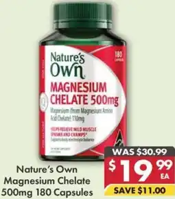 Pharmacy4Less Nature's Own Magnesium Chelate offer
