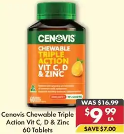 Pharmacy4Less Cenovis Chewable Triple offer