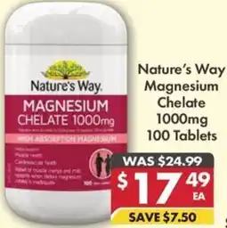 Pharmacy4Less Nature's Way Magnesium Chelate offer