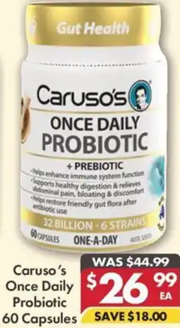 Pharmacy4Less Caruso's Once Daily offer