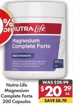 Pharmacy4Less Nutra-Life Magnesium Complete Forte offer