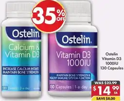 Pharmacy4Less Ostelin Vitamin D3 1000IU offer