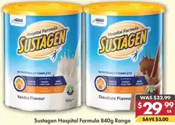 Pharmacy4Less Sustagen Hospital Formula Range offer